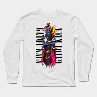 Wayang Golek Gatot Kaca Long Sleeve T-Shirt